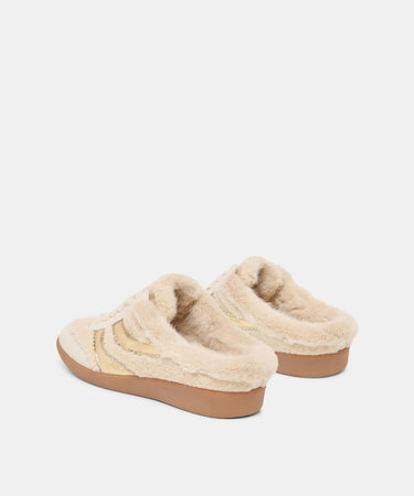 Merit Slide Plush Sneakers - Natural