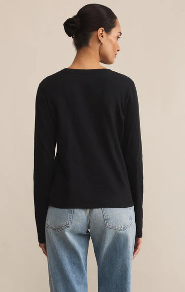 Modern Slub Long Sleeve Tee