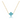 16" NECKLACE GOLD - SIGNATURE CROSS GOLD CHARM - Various Colors