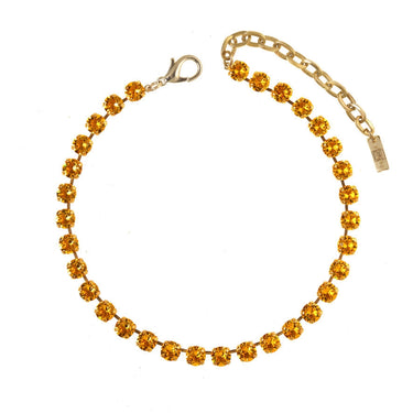 Oakland Necklace (Multiple Crystal Colors)