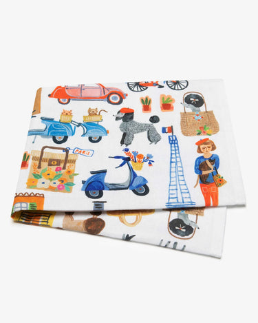 Ooh La La House Cotton Tea Towel