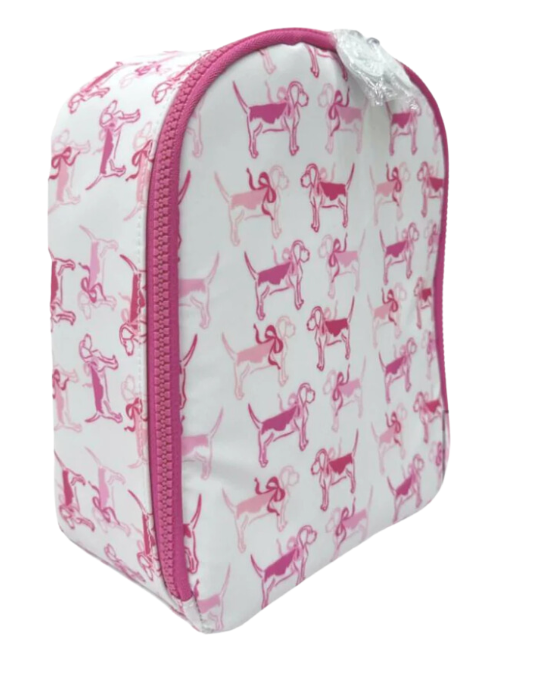 Bring It Lunch Tote- Pup Pink