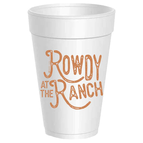 Rowdy Ranch Party Cups