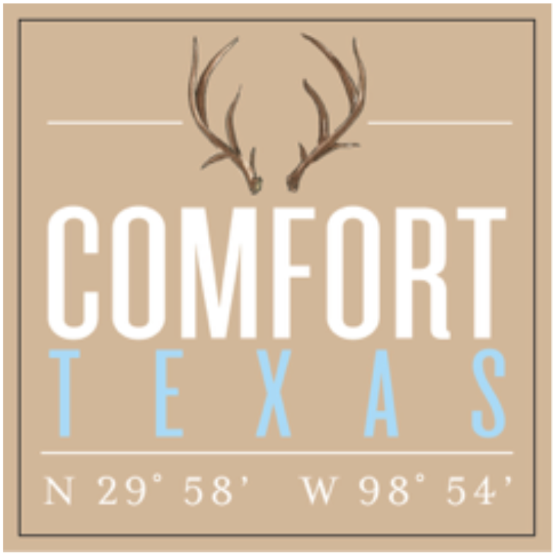 Square (paper board) Coaster- Comfort, TX (50 coasters)
