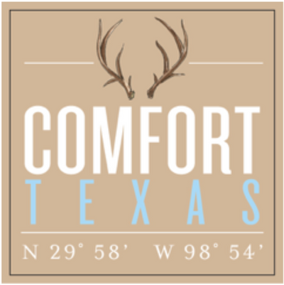 Square (paper board) Coaster- Comfort, TX (50 coasters)