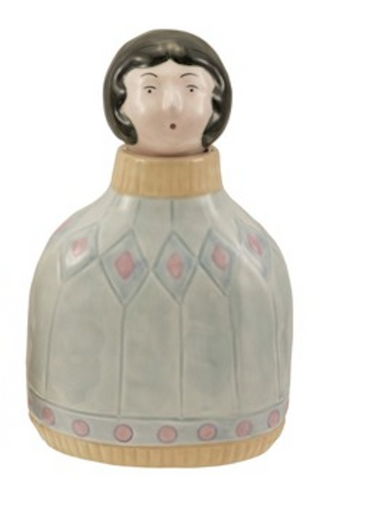Charming Ladies Stoneware Bottles