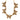 Yochi Gold Butterfly Collar Statement Necklace
