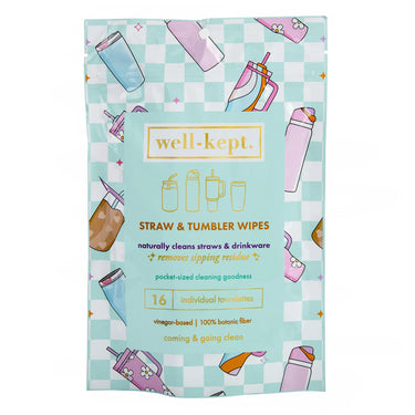 Straw + Tumbler Wipes