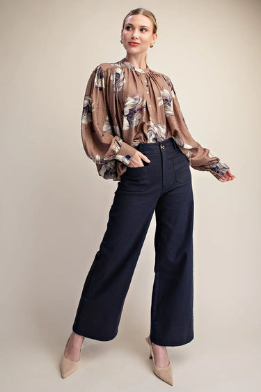 Frances Stretchy High Rise Pocket Jeans