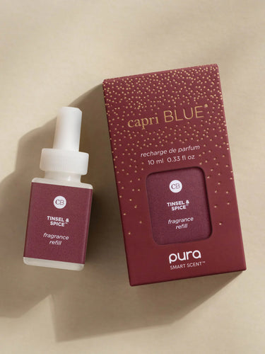 TINSEL & SPICE Pura DIFFUSER REFILL- Capri Blue