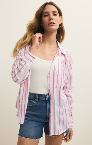 The Perfect Line Top in Spanish Rose by Z Supply