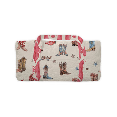 Quilted Duffle Bags by Ida Mae Home