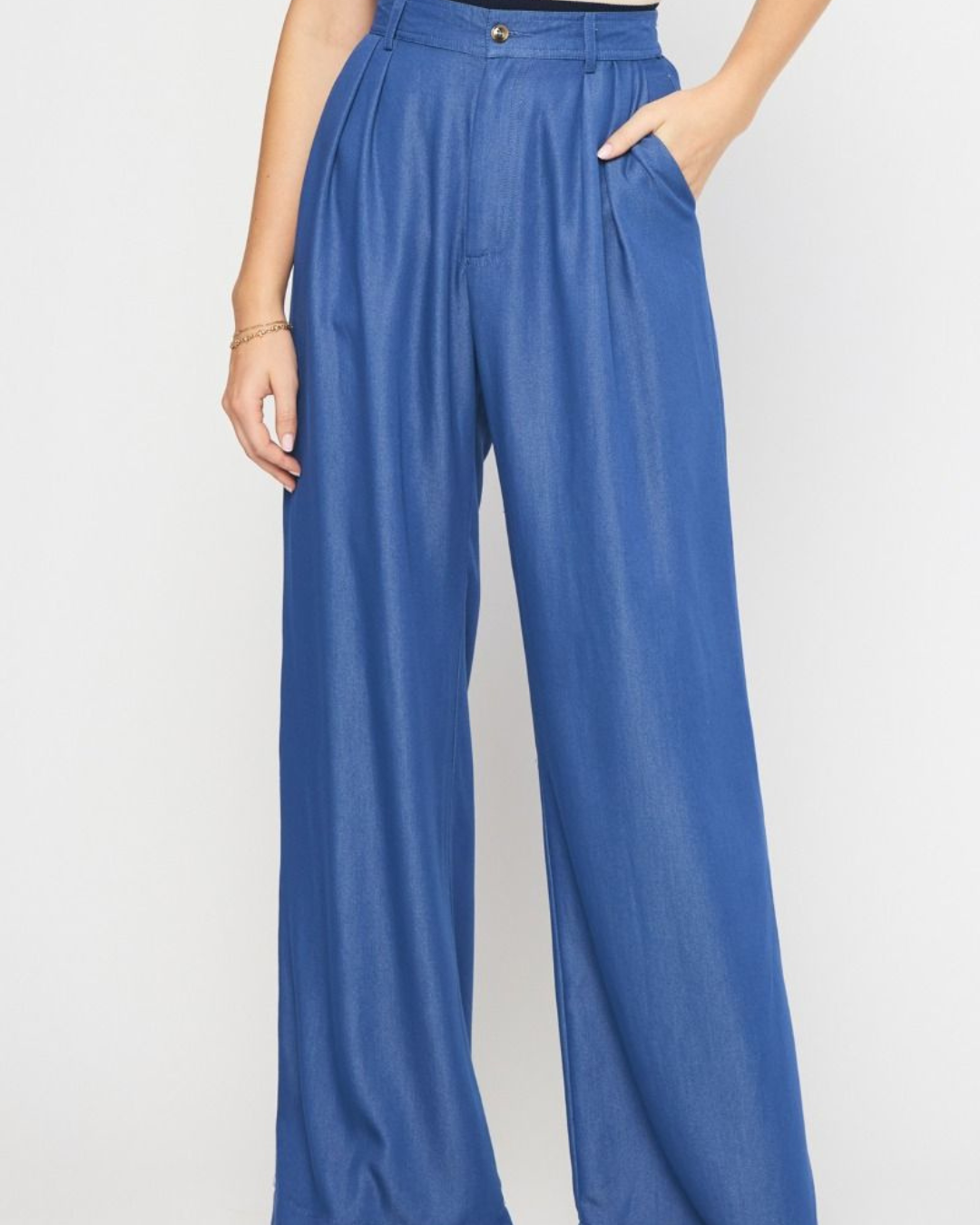 Wrenley Wide Leg High-Waisted Pants