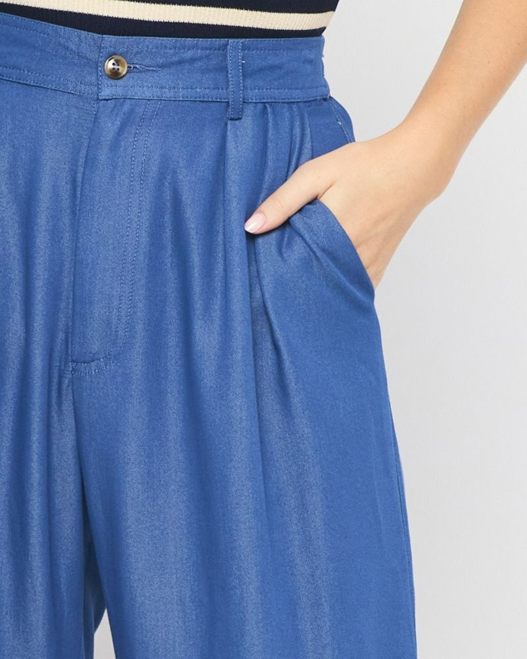 Wrenley Wide Leg High-Waisted Pants