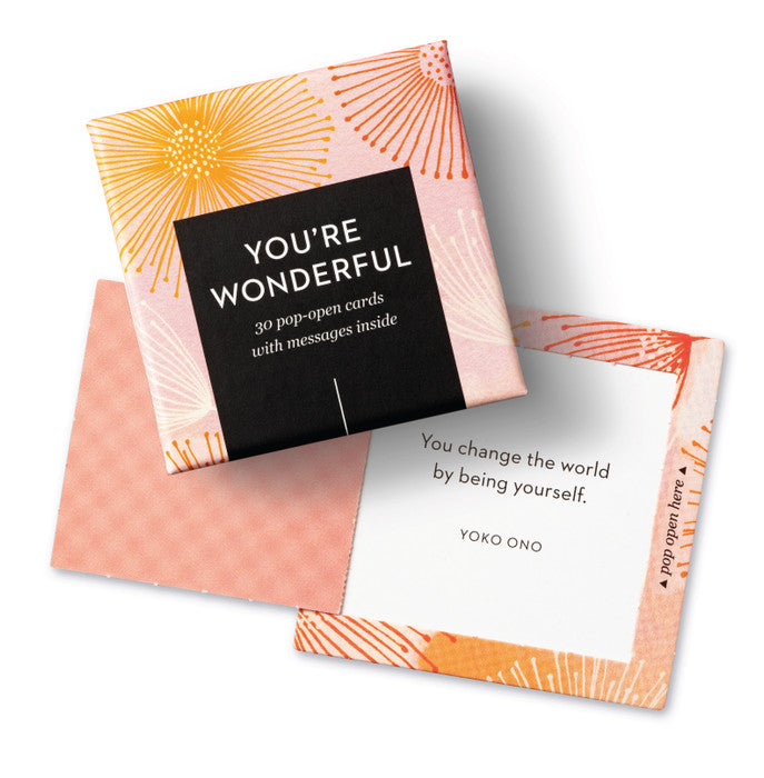 ThoughtFulls Pop-Open Cards- You're Wonderful