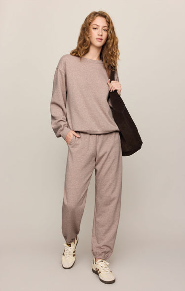 Z Supply Boyfriend Sweatshirt - Heather Ash