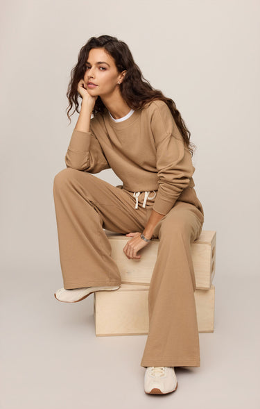 Z Supply Clubhouse Sweatshirt - Light Toffee