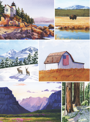 Land that I Love 500 Piece American landscapes Puzzle