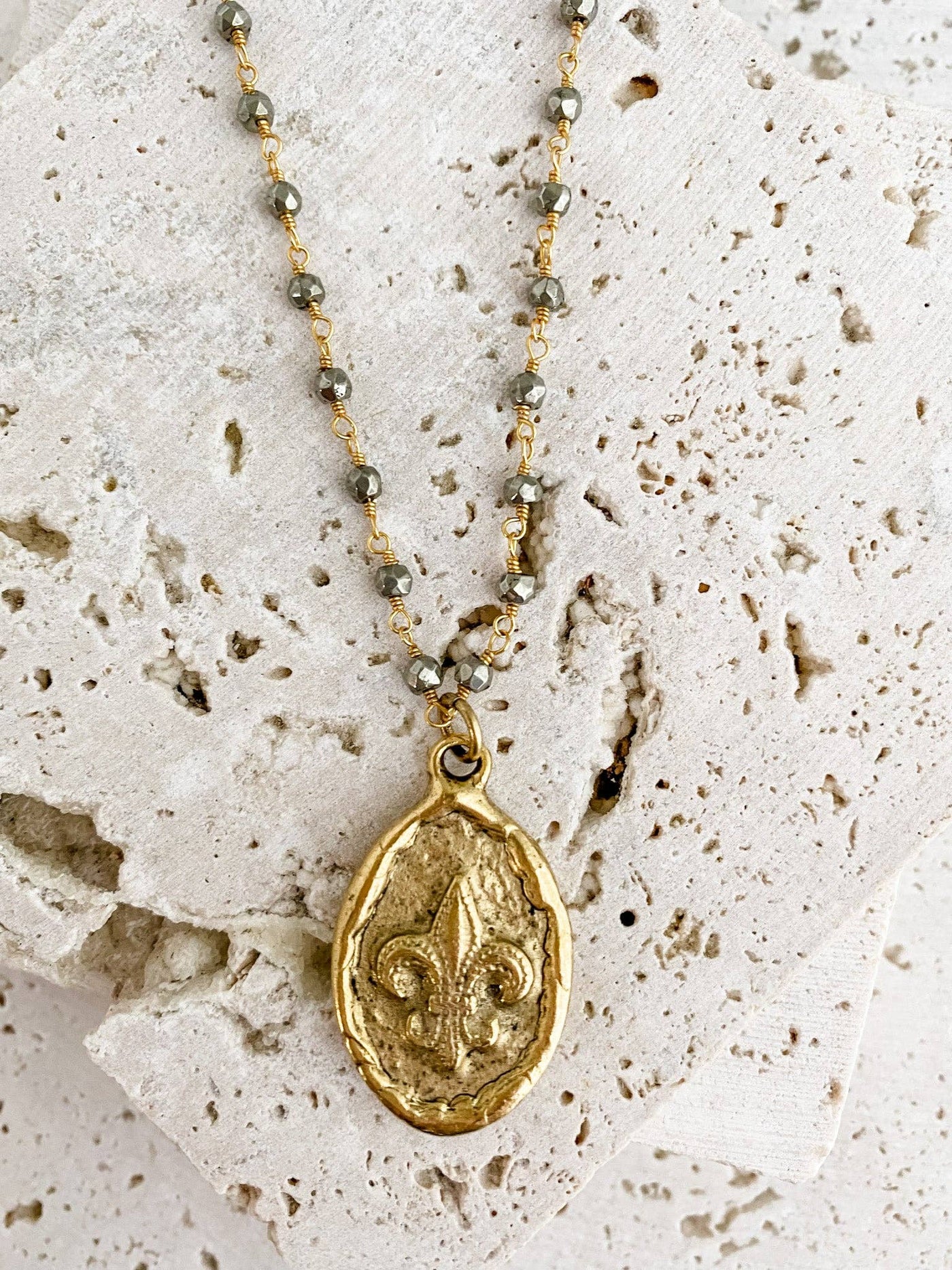 Queen Bee Necklace: 16”