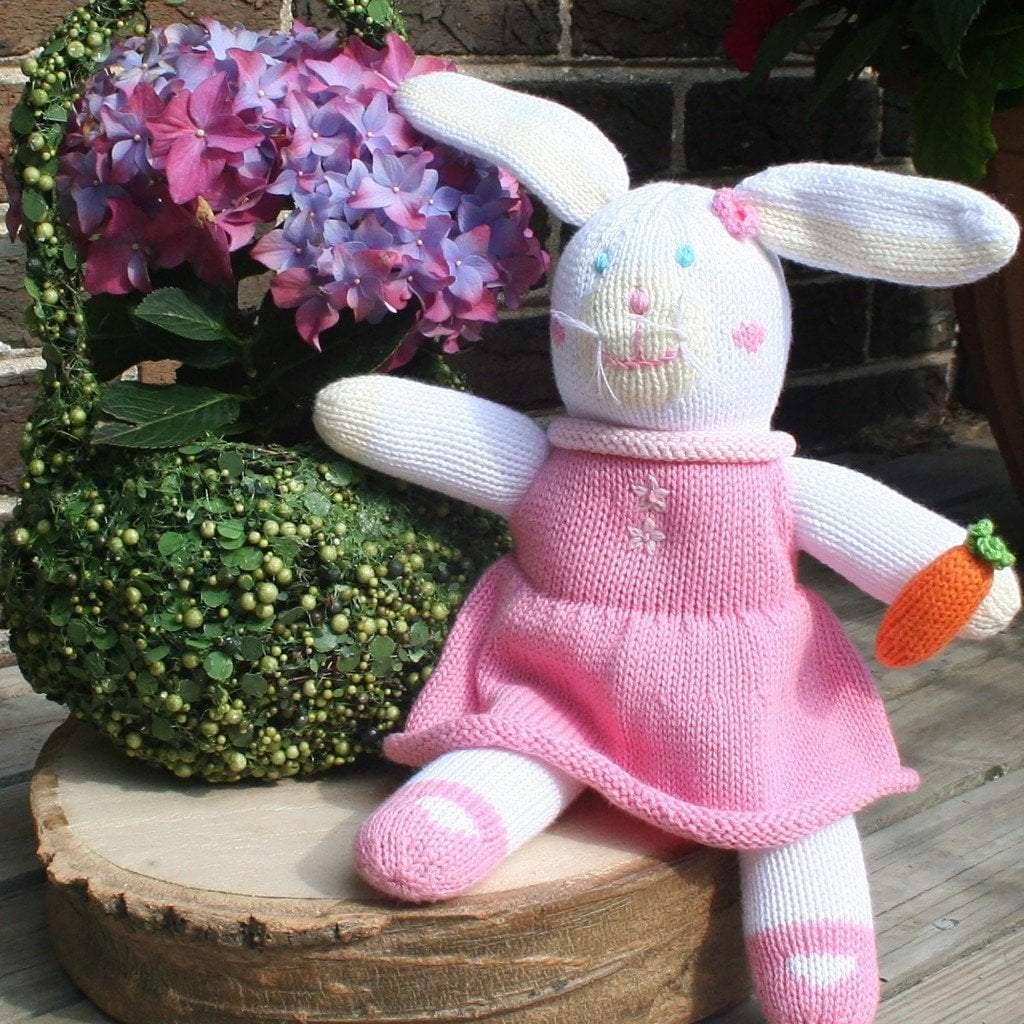 Harriett the Bunny Knit Doll: 12" Plush
