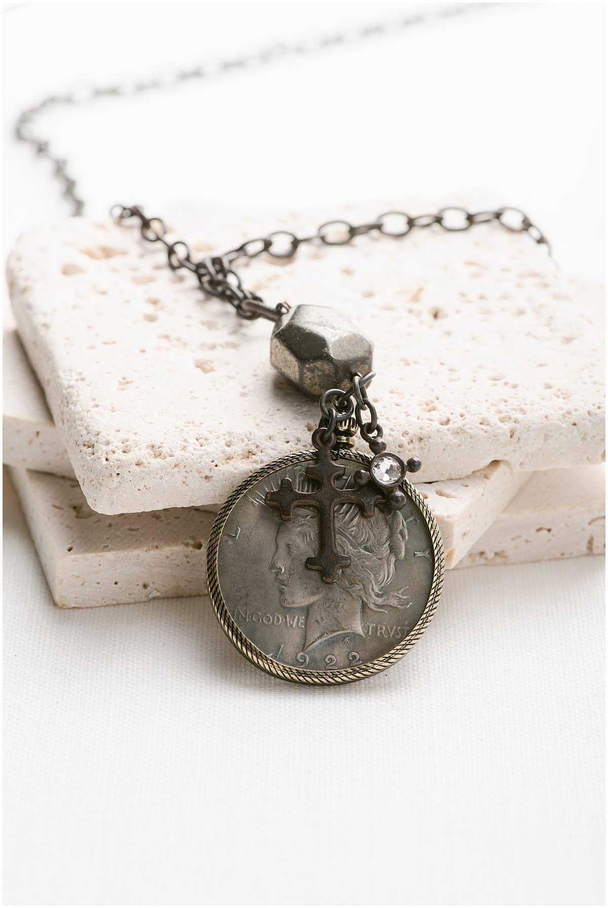 Relic Necklace: Mixed Metal 24”