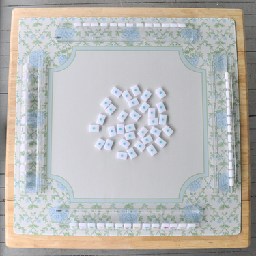 June Bride Bouquet Mahjong Mat