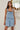 Dora Rolled Hemlines Denim Overalls