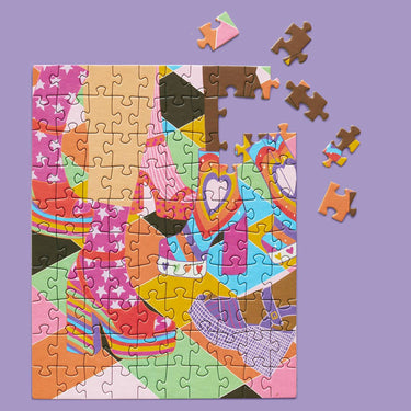 Boogie Shoes 100 Piece Puzzle Snax