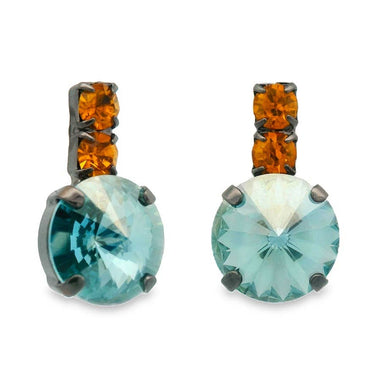 Dee Earrings in Gunmetal