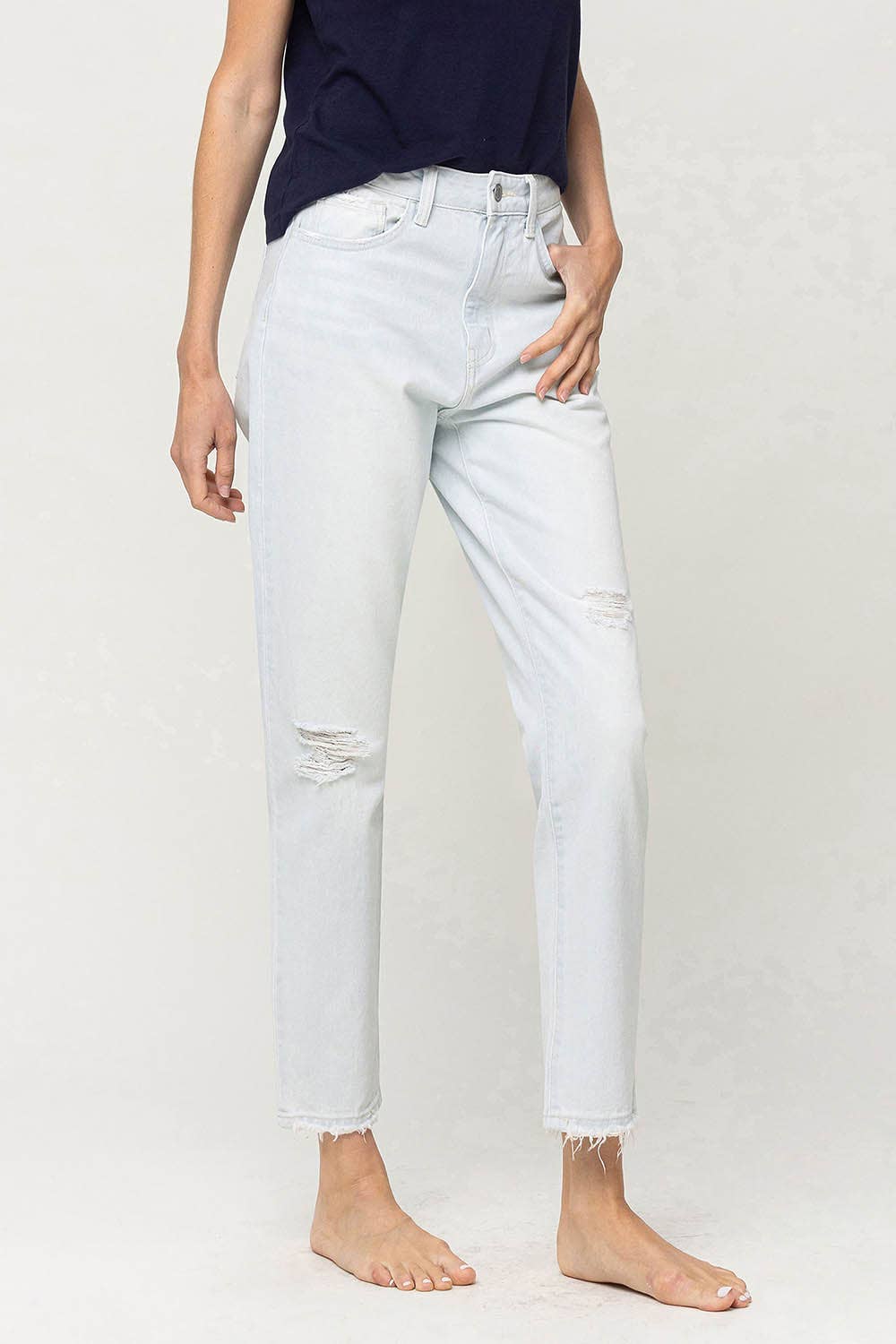 Rosa SUPER HIGH RISE MOM JEANS by Flying Monkey