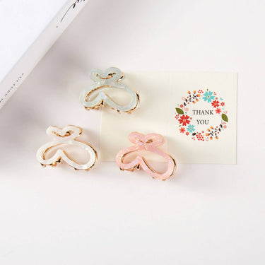 3 Pcs Set Mermaid Tail Hair Clips Claw Non slip