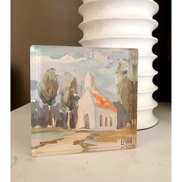Grace Church Acrylic Block by Lauren Dunn