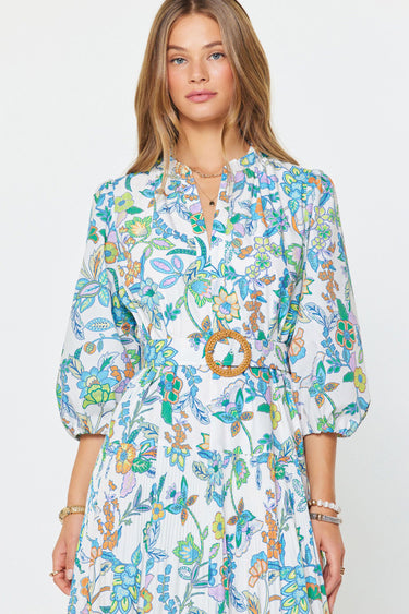 Josie Floral Midi Dress