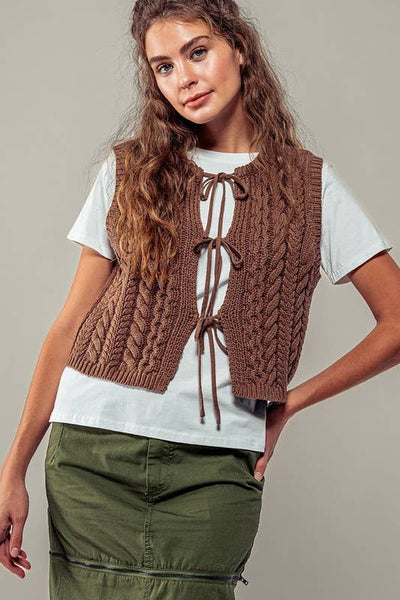 Serefina Handcrafted Knit Vest