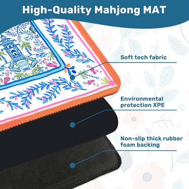 Britt Mills Mini TRAVEL Mahjong Mats - MULTIPLE PRINTS