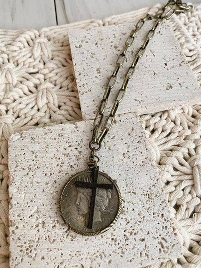 Relic Necklace: Mixed Metal 24”