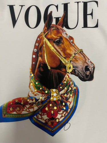 Horse Couture Vogue Sweatshirt