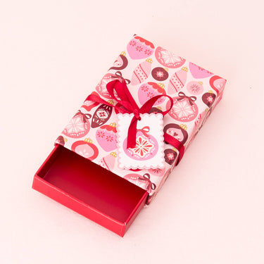 Gift Card Box-Merry Ornaments