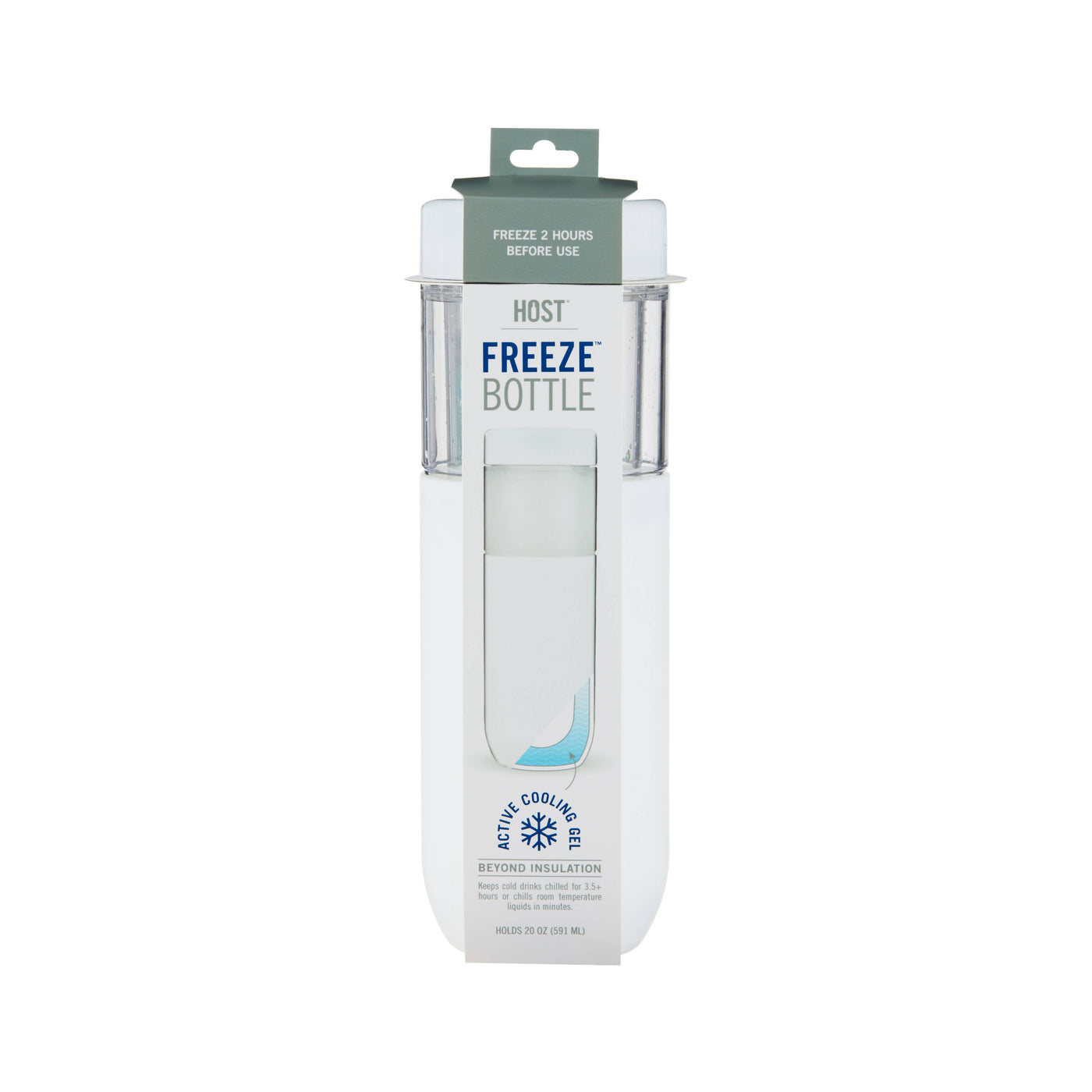 FREEZE Bottle in White