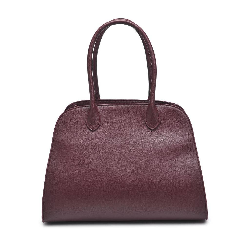 Janice Satchel: Burgundy