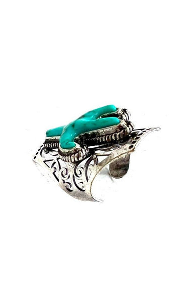 Cactus Western Scarf Ring