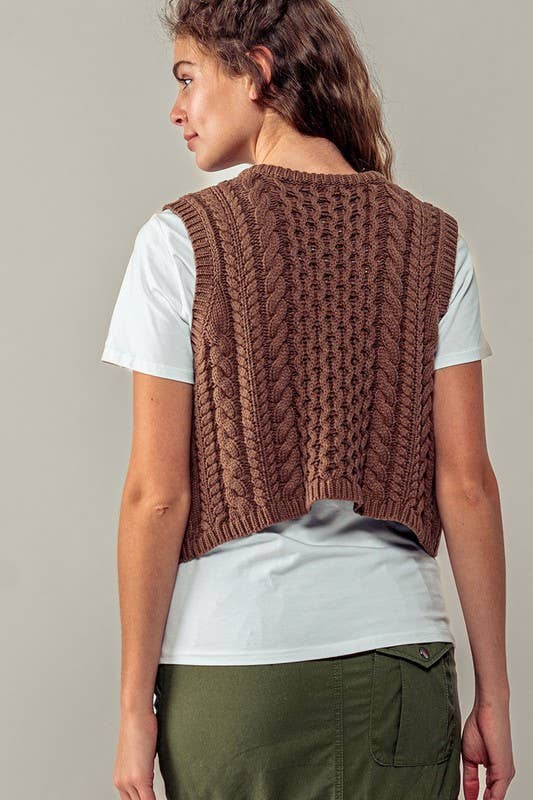 Serefina Handcrafted Knit Vest