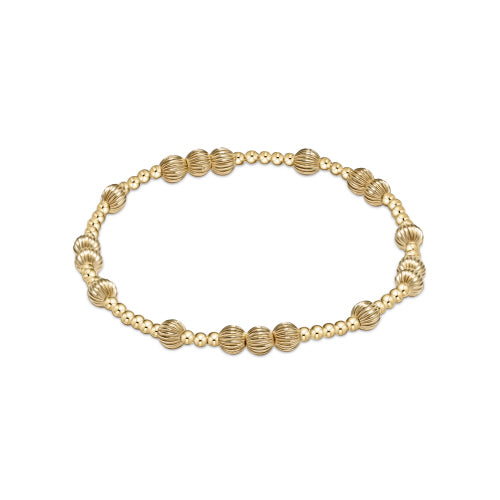 Hope Unwritten Dignity 5mm Bead Bracelet - Gold