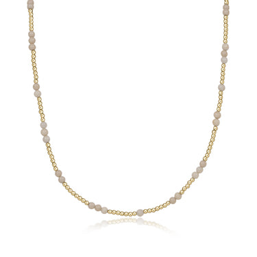 15" CHOKER HOPE UNWRITTEN - Fall Gemstone Colors