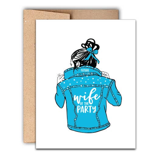 Future Wife of the Party Bachelorette Card