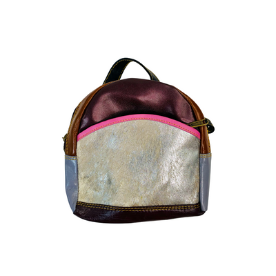 Poppy Leather Mini Backpack Crossbody
