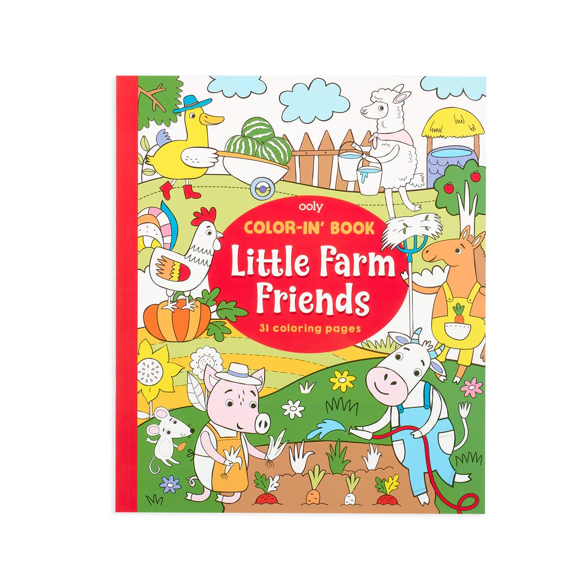 Color-in' Book- Little Farm Friends