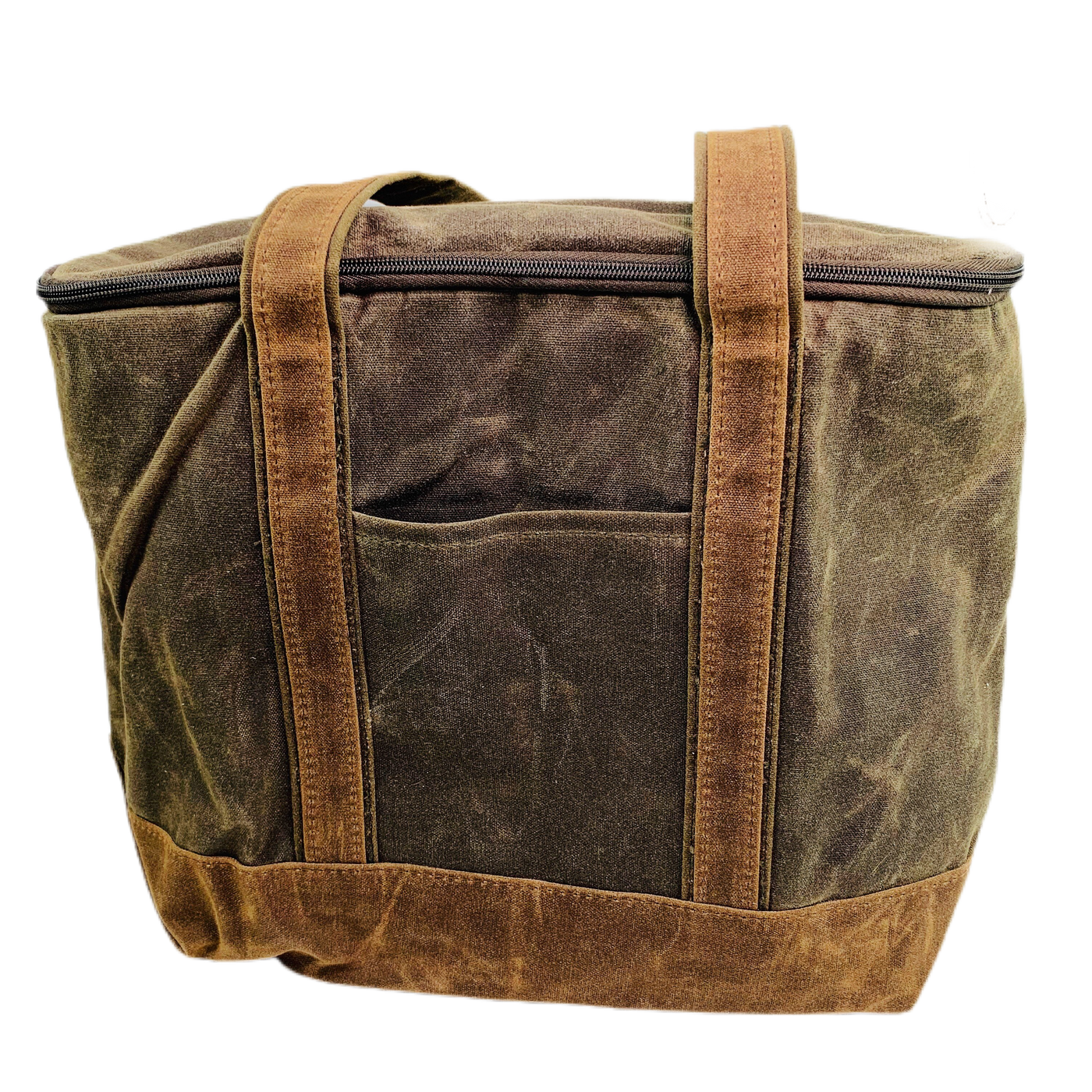 Waxed Canvas Lunch Tote Cooler- Large
