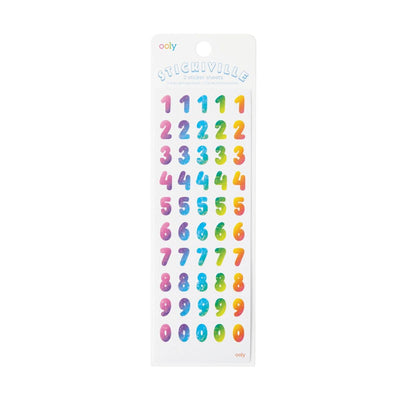 Stickiville Stickers- Rainbow Numbers