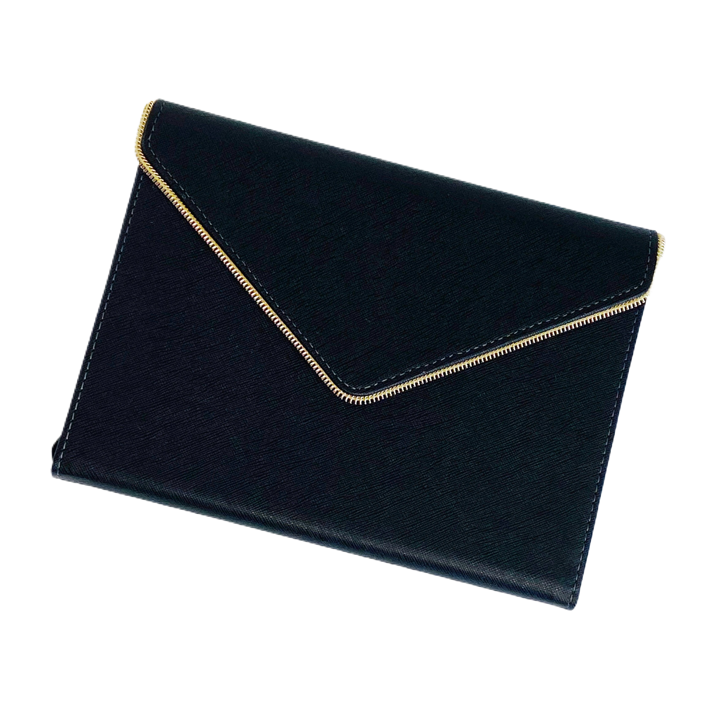 Envelope Gold Zipper Journal